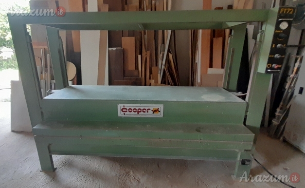 Pressa ad aria compressa modello FT72 misure 100 x 220