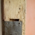 Specchio con cornice in legno scuro, 4