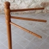 Piantana porta asciugamani Portasalviette in legno di Faggio Massello 2