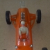 Modellino auto da corsa B.R.M. (British Racing Motors)