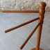 Piantana porta asciugamani Portasalviette in legno di Faggio Massello