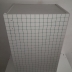 Pensile o base o Mobiletto in Laminato con disegno a quadretti frontale Verde. 3