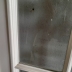 Porta con vetri doppia in legno laccata bianco opaco 5