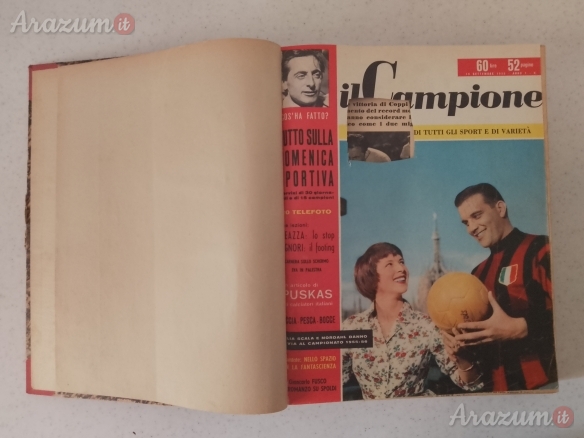 Raccolta Il Campione. Settimanale di tutti gli sport e di varietà. Anno I, n. 1 al numero 15