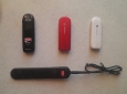 Chiavette modem internet USB, utilizzate per connettersi alla rete dati mobile tramite una scheda SIM