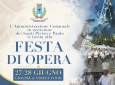 FESTA DI OPERA - 27 e 28 giugno 2026