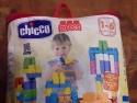 Costruzioni Chicco Sacchetto da 82 pezzi in ottimo stato