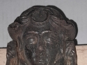 Batacchio Battente in Ferro Forgiato Antico a forma di Cristo XVIII secolo