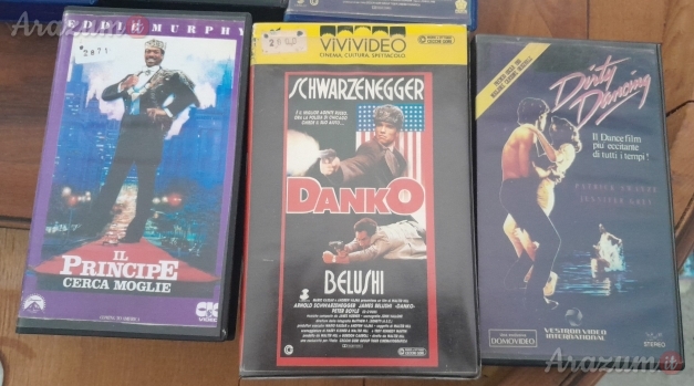 Vhs originali Completi di custodia
