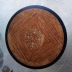 Piano Tavolo legno Intarsiato diametro 110 x 2 cm. 3