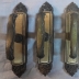 Maniglie in ottone Cremonesi per finestra complete di meccanismi di chiusura 3