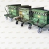 Benne / Contenitori Ribaltabili per Muletto Usati 1000 Kg 490 L