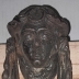 Batacchio Battente in Ferro Forgiato Antico a forma di Cristo XVIII secolo