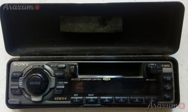 Frontalino per Autoradio Sony XR-C2300R con custodia