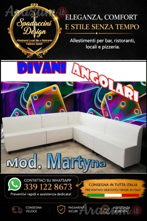 Divani per allestire Sale Locali Bar Discoteche
