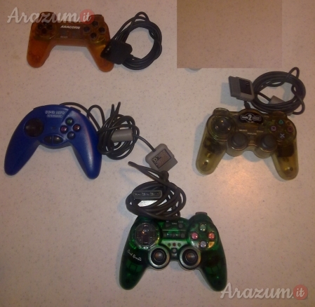 Joystick per Playstation Controller vari modelli x PS 1 e 2