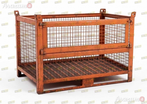 Gabbie metalliche industriali usate mm 1500x1000 h1000