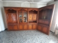 Sala completa stile classico modulabile in legno Noce (no resina).