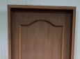 Porta in Legno massello Noce Mansonia 213 x 78 x 13 cm.mano sinistra