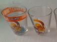 Bicchieri China Martini 4 pezzi da collezione vintage degli anni '80