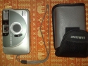 Fotocamera Samsung fino15se 28 mm con pellicola fotografica