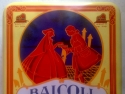 Scatola latta quadrata della Baicoli famosi biscotti veneziani Colussi