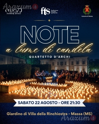 Note a lume di candela - Massa (MS) - 22 agosto 2026