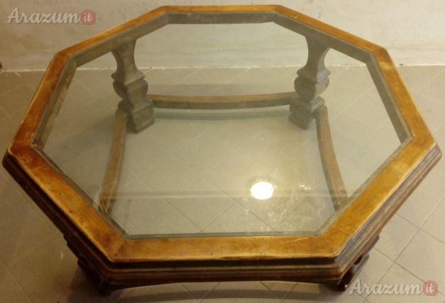 Tavolo Basso Ottagonale