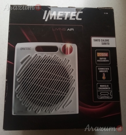 Termoventilatore LIVING AIR C2 200 Rosso e Bianco 2200W