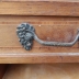 Cassettone più Specchiera Antico in legno Mogano senza piano di pietra 6