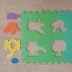 Tappetini gomma bambini a puzzle con forme staccabili e ricomponibili per sviluppare senso delle dimensioni e sagome 3