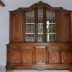 Sala vetrina Credenza misure larg. 240 cm. x prof. 60 x alt. 250 cm perfetto stato in legno massello 2