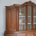 Sala vetrina Credenza misure larg. 240 cm. x prof. 60 x alt. 250 cm perfetto stato in legno massello