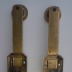 Paletto Catenaccio fermaporta saliscendi gancio porta in Ottone Lucido 20 cm 5