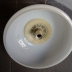 Lampadario in Vetro e Ceramica con attacco per lampadine E 27 diametro campana 35 cm. 2