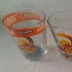 Bicchieri China Martini 4 pezzi da collezione vintage degli anni '80