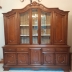 Sala vetrina Credenza misure larg. 240 cm. x prof. 60 x alt. 250 cm perfetto stato in legno massello 3