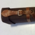 Custodia per fucile rigida Vintage in stoffa e cuoio 2