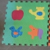 Tappetini gomma bambini a puzzle con forme staccabili e ricomponibili per sviluppare senso delle dimensioni e sagome