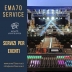 BENVENUTO IN EMA'70 SERVICE FORNITURE E SERVIZI PER LO SPETTACOLO - PER EVENTI AZIENDALI - EVENTI PRIVATI - EVENTI PUBBLICI – MEETING CONVENTION FIERE ALLESTIMENTI – SFILATE DI MODA
