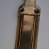 Paletto Catenaccio fermaporta saliscendi gancio porta in Ottone Lucido 20 cm 2