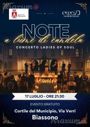 CONCERTO A LUME DI CANDELA - 17 LUGLIO 2026 - BIASSONO (MB)