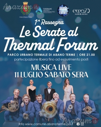 SABATO SERA - ABANO TERME (PD) - 11 luglio 2026
