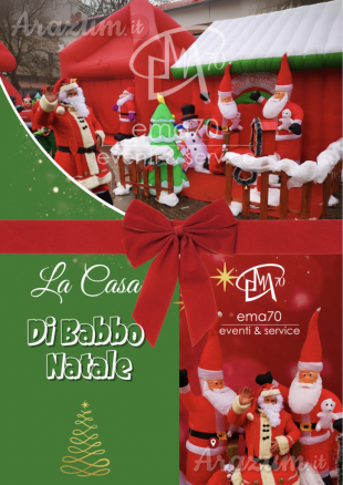LA CASA DI BABBO NATALE - SFILATA E ANIMAZIONE SUI TRAMPOLI – ANIMARE E INCENTIVARE LO SHOPING NATALIZIO IN UN UNICO SPETTACOLO – EVENTI AZIENDALI - EVENTI PRIVATI -EVENTI PUBBLICI