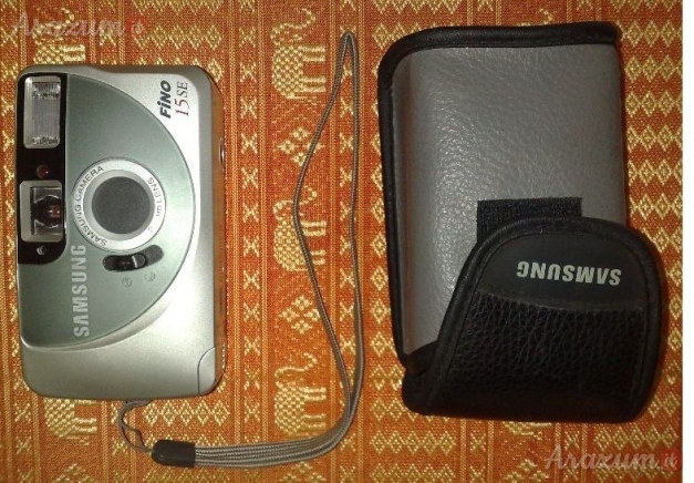 Fotocamera Samsung fino15se 28 mm con pellicola fotografica