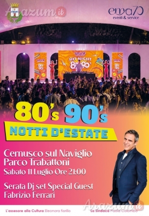 DJ SET FABRIZIO FERRARI - Cernusco sul Naviglio 11 luglio 2026