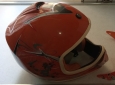 Casco moto stile Moto cross con visiera.