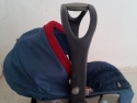 Seggiolino Ovetto auto Chicco da 0 a 13 kg. ben tenuto completo di base isofix