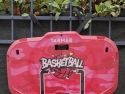 Canestro da basket da parete, colore rosso, modello Tashak,