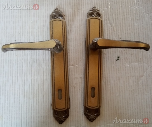 Maniglie per Porte in Ottone massiccio complete di tutto
